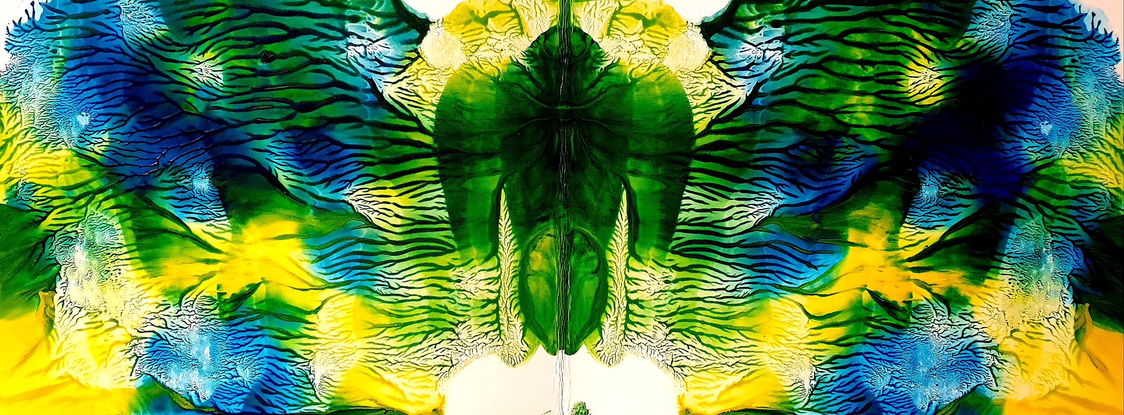 Kağıt Üzerine Akrilik Boya 30x60 cm İkilikler VI 2021